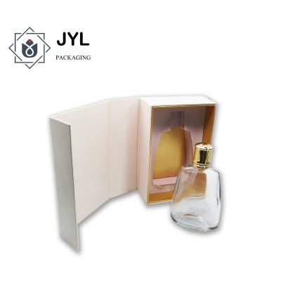 중국 White Handmade SGS Magnetic Folding Box Gift perfume Paper Packing 판매용