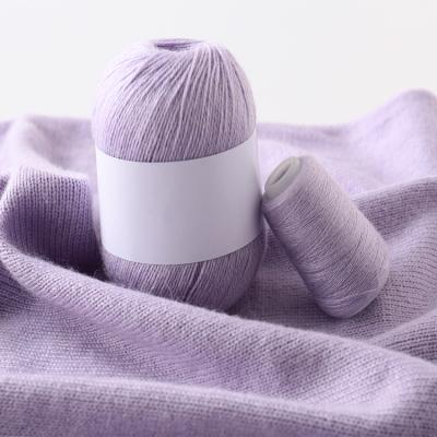 China Wool Cashmere Goat Rabbit Yarn Cashmere Blend Soft Anti-pilling Keep Warm Yarn For Sweater for sale