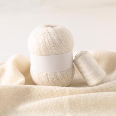 China Anti-pilling High Quality Hot Kids DIY Milk Wool Baby Hand Knitted Yarn Knit Blanket Crochet Yarn for sale