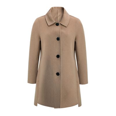 China Hot Selling Anti-Shrink Funnel Neck Women Coat Wholesale Price for sale