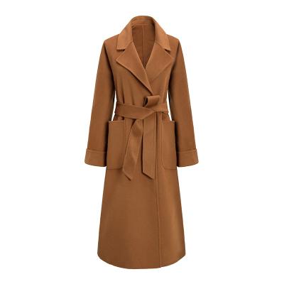 China New Arrival Women Anti-Shrink Fashion Coats Real Natural Jacket Woolen Coat for sale