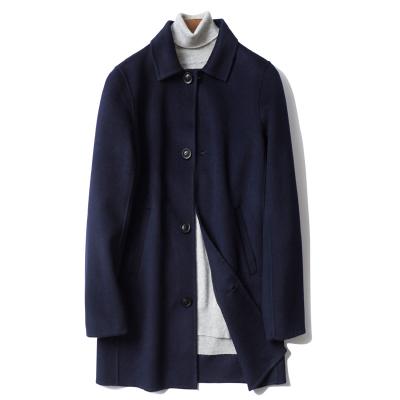 China Breathable Winter Wool Coat Men's Thin Mid-Season Coat Long Coat for sale