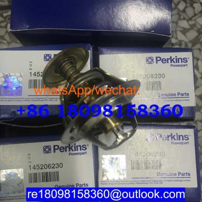 China genuine Perkins diesel engine parts 145206230 145206320 thermostat for 403C-15 404D-22 engine parts for sale