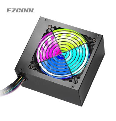 China PC New RGB LED 12cm Computer Fan Power Supply 550w Gaming Power Supply for sale