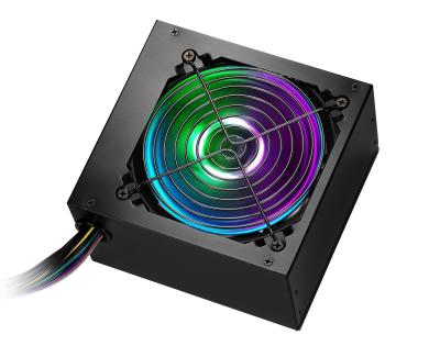 China Full 600W 80Plus PSU Modular Desktop APFC Bronze With RGB Fan for sale