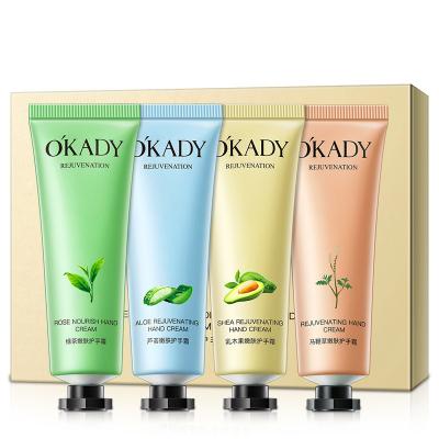 China ODM Anti Aging Skin Care OEM Natural Avocado Aloe Vera Hand Care Chapped Skin Smoothing Moisturizing Repair Cream for sale