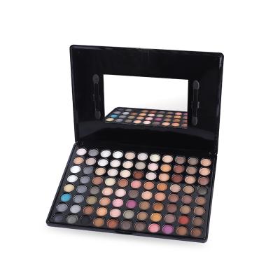 China Eye Makeup Natural Shimmer Dye Makeup Shimmer Eyeshadow Palette Private Label Waterproof Top Selling Eyeshadow Top for sale