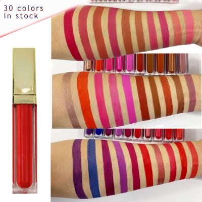 China New Arrival Waterproof Non Stick Cup Waterproof Matte Liquid Lipstick Private Label Lip Gloss for sale