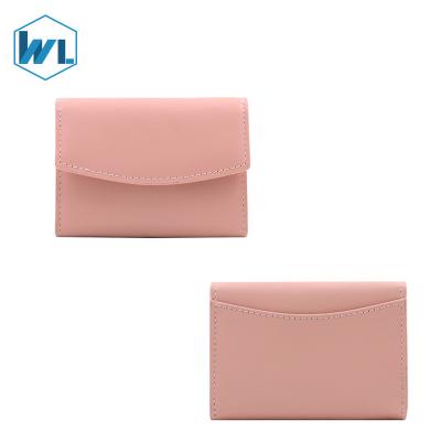 China Minimalist Credit Card Holder RFID Business Holder Wallet For Men RFID Blocking PU Leather With Smooth PU Card Holder for sale