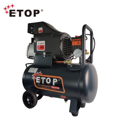 China 2021 New ETOP Lubricated High Safety Standard Lubricated FOR RUNNING PORTABLE Air Compressor For General Purpose for sale