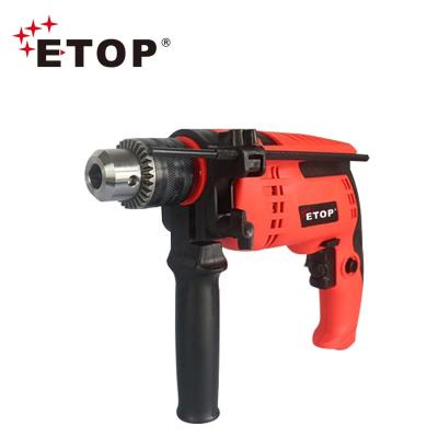 China ETOP 2020 High Quality Hot Sale 680W 13mm Impact Industrial Electric Drill Driver With Box XH-13A for sale