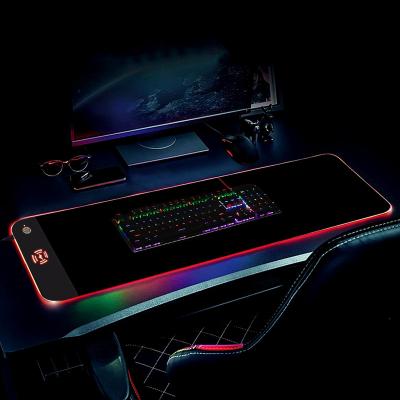 China Logo Waterproof Gaming Mouse Pad RGB Mousepad Customized Wireless Charging Mousepad / USB Hub / Non-slip Wireless Charging Mouse Pad for sale