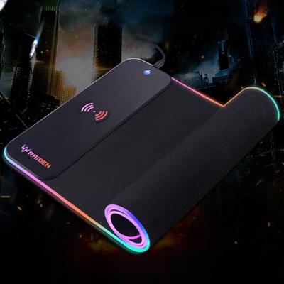 China Non-slip Hub/USB/Wireless RGB Gaming Mousepad Mouse Pad Natural Rubber Keyboard Charging Non-Slip Mat Calculator XLL Mouse Pad for sale