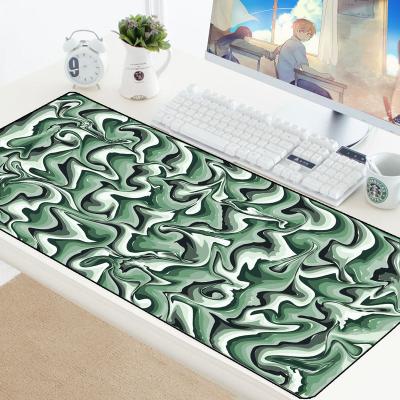 China Cost Effective HEAT Art Strata Liquid Soft Mouse Gaming Mouse Pad Padded PC Keyboard Rubber Pad for sale