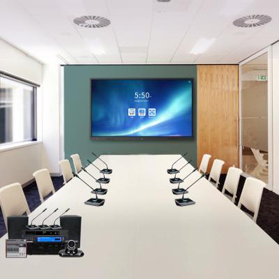 China Large Conference Room Sets Large Conference Set Meeting Level 10 Office Equipment , Optical PTZ Camera Handheld Microphone Mixer For Large Meeting Rooms for sale