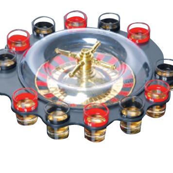 China Promotion Gift LANDER-MAN Casino Roulette Wheel Russian Drinking Roulette Games Adult Drinking for sale