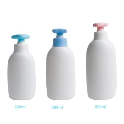 China Wholesale 16oz 250ml 500ml Aesthetic Gold 200ml HDPE Luxury Light Pink HDPE Shampoo Custom Bottles and Conditioner Bottles and Jars for sale