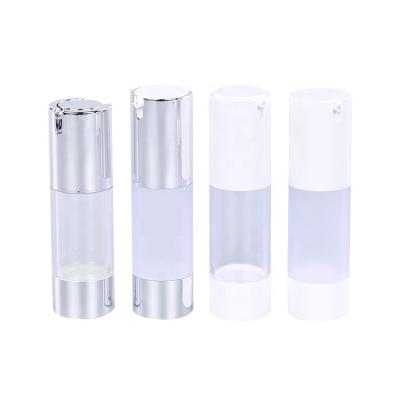 China Airless Hand Sanitizer Bottle 15ml 30ml Vacuum Emulsion Pump Bottle 50ml Hand Sanitizer for sale