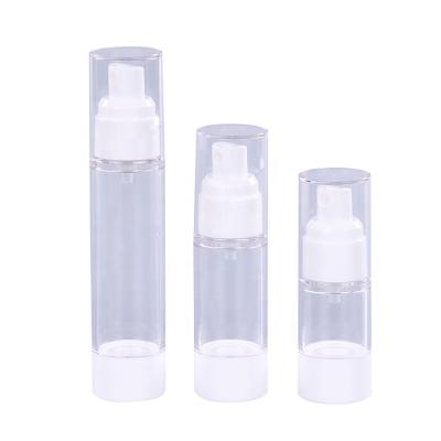 China 15ml 30ml 50ml 80ml 100ml Cosmetic Plastic Cosmetic Package Airless Pump Bottle for sale