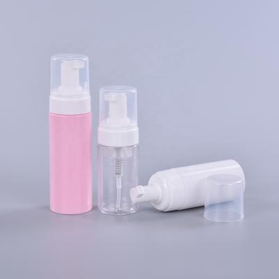 China BEAUTY PACKAGING Wholesale 100ml 120ml 150ml 200ml White Transparent PET Soap Foamer Pump Bottles With Foamer Pump for sale