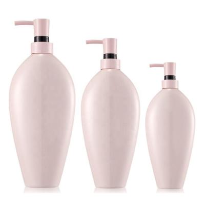 China 300ml 500ml 750ml Eco-friendly PET Bottle Shower Gel Bottle Care Pack Plastic Bottle for sale