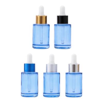 China Factory Direct Sale Recyclable Empty Glass Serum Essential Oil Dropper Bottle 30Ml 50Ml 60ML Glass Bottle for sale