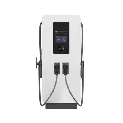 China Estación de carga rápida OCPP DC de 60 kW - Pantalla LCD, CCS+CHADEMO+AC, certificado CE en venta