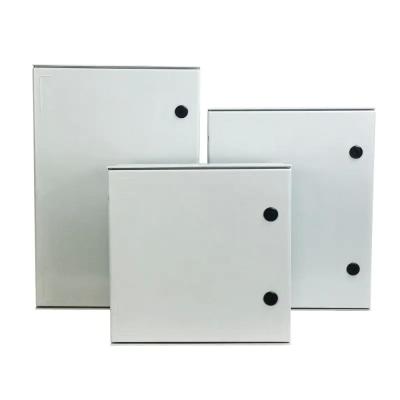 China IP66 Waterproof Reinforced Fiberglass Enclosure Box With Solid Lid 600*400*230mm for sale