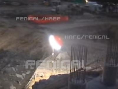 Cina Il cantiere ha condotto il pallone d'accensione gonfiabile 1kw-2kw sul carretto del carrello/supporto del rimorchio in vendita