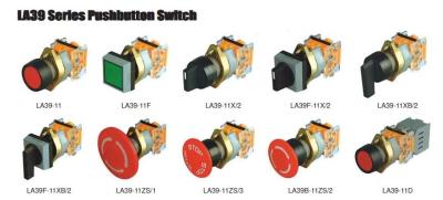 China El indicador de interruptor industrial de botón 230v NP2 controla la cabeza rasante iluminada en venta