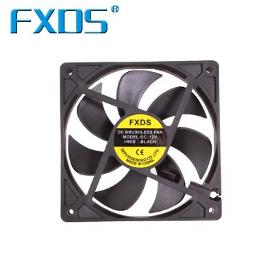 China Industrial Equipment FXDS Mini Fan VOLT12V Brushless Ball Bearing 120*120*20mm Fan 12cm for sale