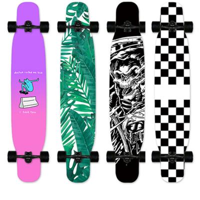 China 40 Inch Cheap Youth Maple Best Price Inclined Complete Skateboard Longboard for sale