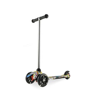 China Adjustable Handlebar Height 3 Wheel Bucket Bug Scooter For 3 Age Kids for sale