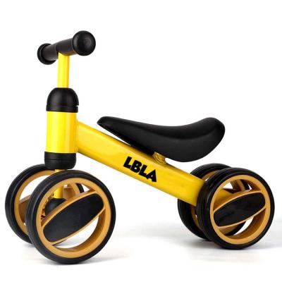 China Fashionable Baby Balance Scooter Training Ride Car 4 Wheels Kick Scooter For Kids for sale