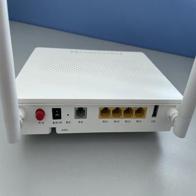 China GE/WiFi/Sat TV Modem Fiber FTTH GPON ONU GEPON Ontario Home CATV Satellite TV Fiber Over GPON ONU Wifi CATV 1GE 3FE GPON ONU LNB for sale