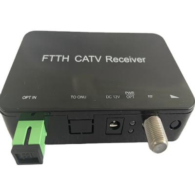 China High Linearities Photodiode For CATV RF Factory Black GPON/XGPON WDM FTTH Node Optical Fiber To Home CATV RF Optical Receiver With WDM Satellite TV Receiver for sale