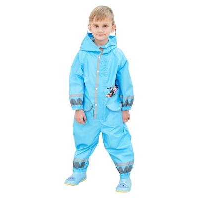 China High Quality 100% Raincoat /Windproof/Eco-friendly/Durable/Soft Tianwang Raincoat For Kids Soft Breathable Lightweight PVC One-Piece Raincoat For Children Kids Lovely Raincoat for sale