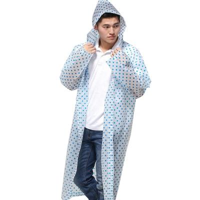 China Eco-Friendly High Quality Multifunctional Colorful Raincoat For Adults EVA Eco Friend Rainwear for sale