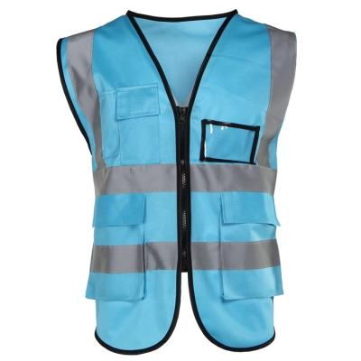 China Industrial Area Safety High Quality Reflective Vest Colorful Industrial Vest for sale