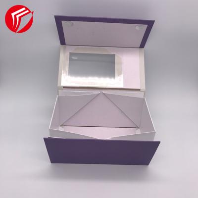 China Recyclable Custom Strong Open Boxes Recyclable Cardboard Folding Cardboard Packaging Glasses Bath Premium Paper Box for sale