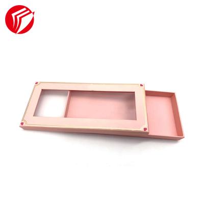 China Recyclable Kraft Paper Cake Box With Clear PVC Window Paper Gift Packaging Boxes for sale