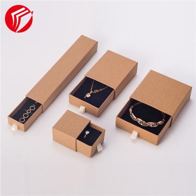 China Recyclable Luxury Custom Printing Jewelry Gift Boxes High Quality Drawer Jewelry Wrapping Paper Gift Packaging Box With Logo for sale