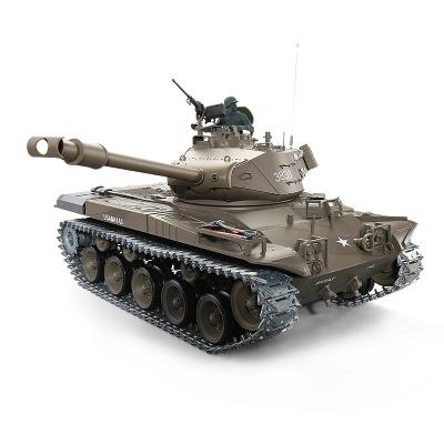 China Wholesale RC Hobby Kids 1/16 Electric Remote Control Crawler Tank M41 RC Light Tank High Speed ​​Rotating Infrared rc shooting rc tank for sale