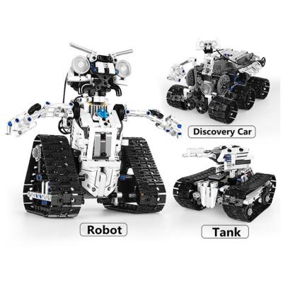 China Electric Building Toy ROD 3in1 RC Control Power Transbot Technic Building Block Smart legoinglys 2021 Robotic Bricks Coding Toys for sale