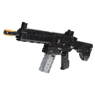 China DIY TOY New Item Best Selling for 3D building block set gun toys for sale