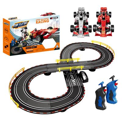 China Slot Toy Factory Price Amazon Slot Packing Toys Track Car Transport Building 1/43 Slot Sets Toys Children for sale