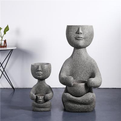 China Wholesale Modern Novelty Design Creative Hotel Fiberglass Decorative Home Outdoor and Garden Other Home Decor for sale