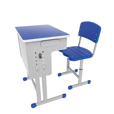 China Modern Non-Toxic Student Desk And Chairs Study Table For Students Educational Furniture Student Desk for sale