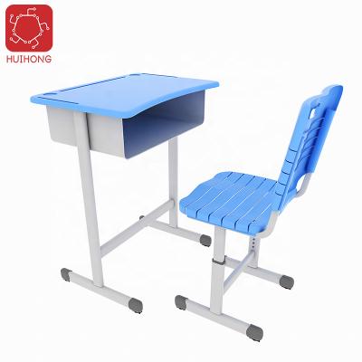 China Modern School Office Furniture School Supplies Educational Student Desk And Chair for sale