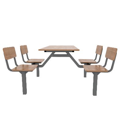 China school canteen chair dining table and chair school canteen foldable furniture for sale